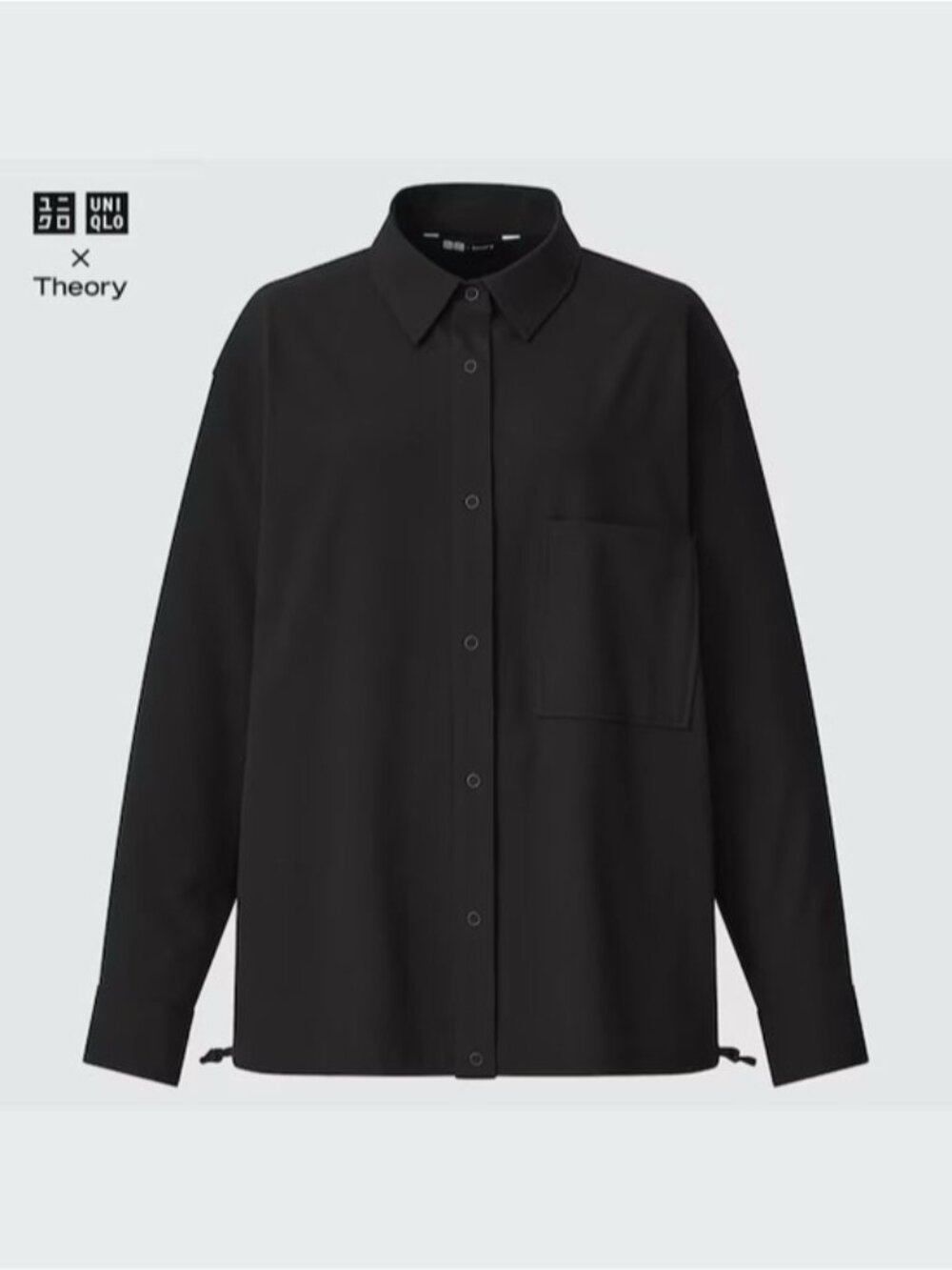 UNIQLO X THEORY STRETCH SHIRT JACKET - Picture 2 of 8